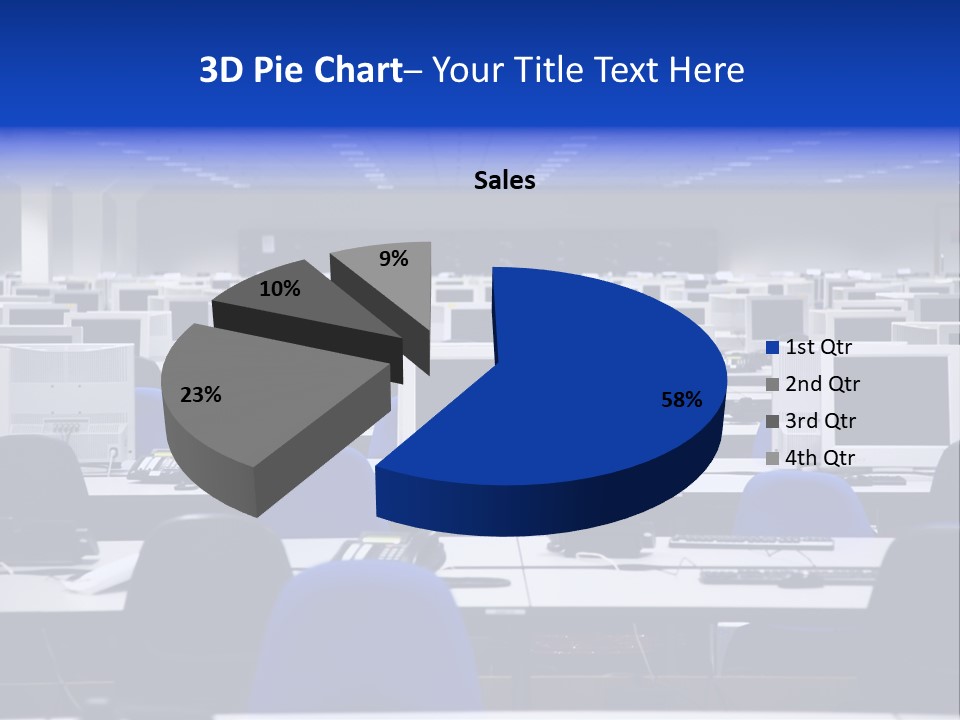 Business E Commerce Communication PowerPoint Template