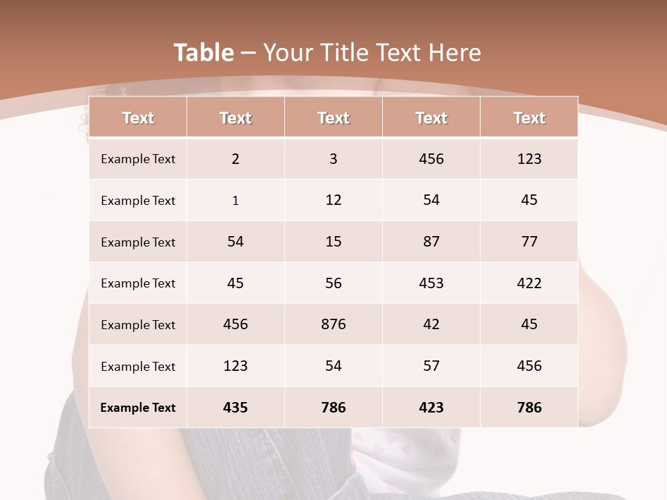 Person Preschooler Chatting PowerPoint Template
