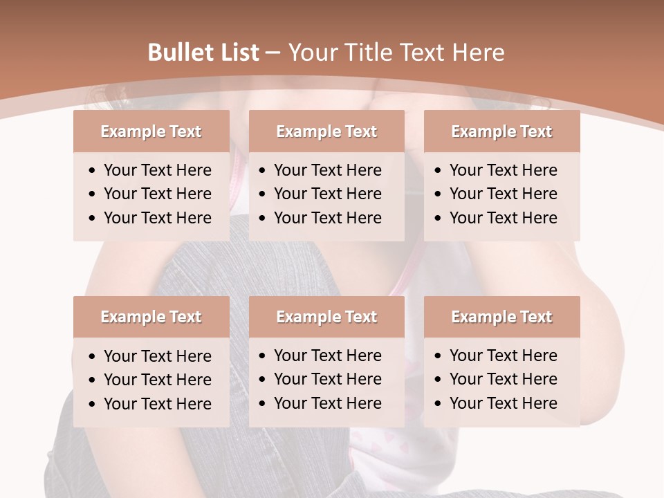 Person Preschooler Chatting PowerPoint Template