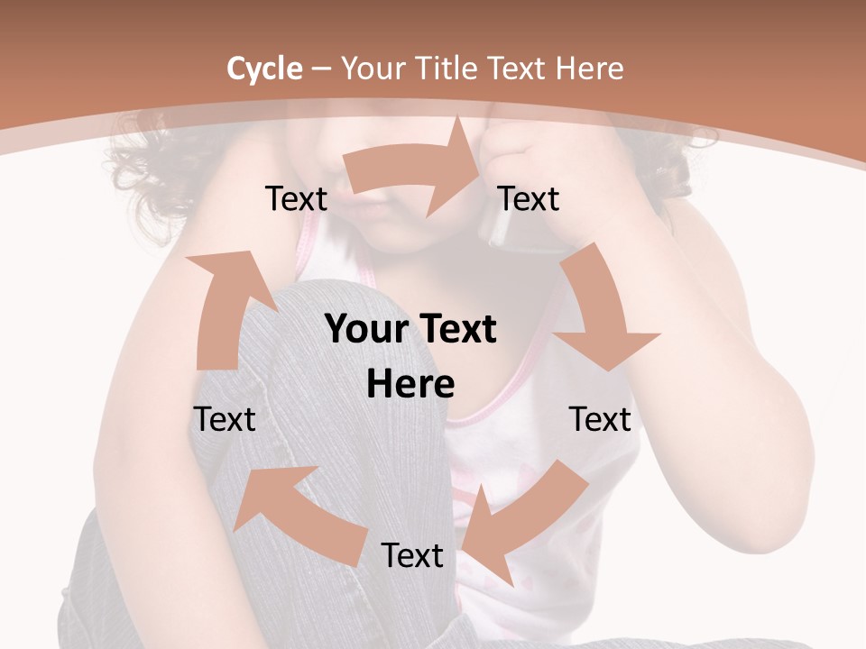 Person Preschooler Chatting PowerPoint Template