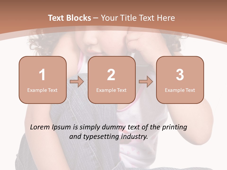 Person Preschooler Chatting PowerPoint Template