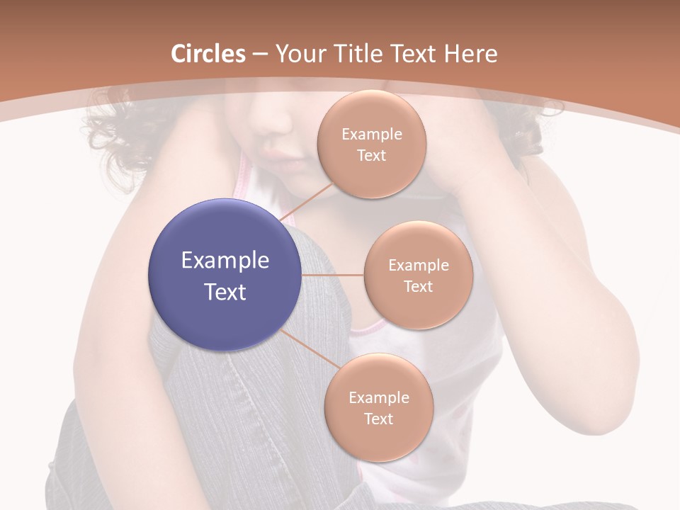 Person Preschooler Chatting PowerPoint Template