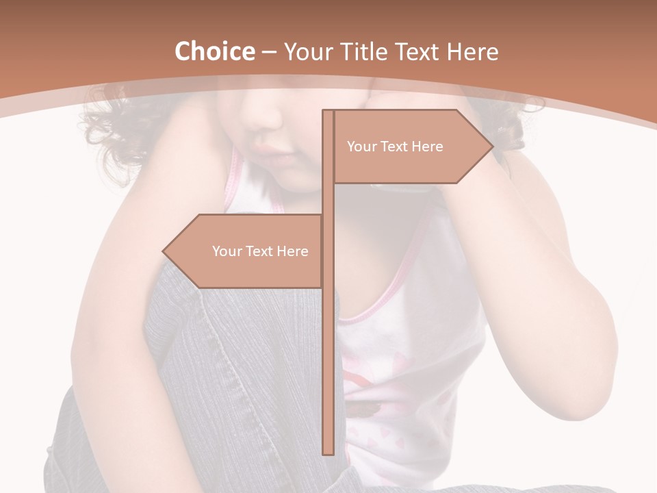 Person Preschooler Chatting PowerPoint Template