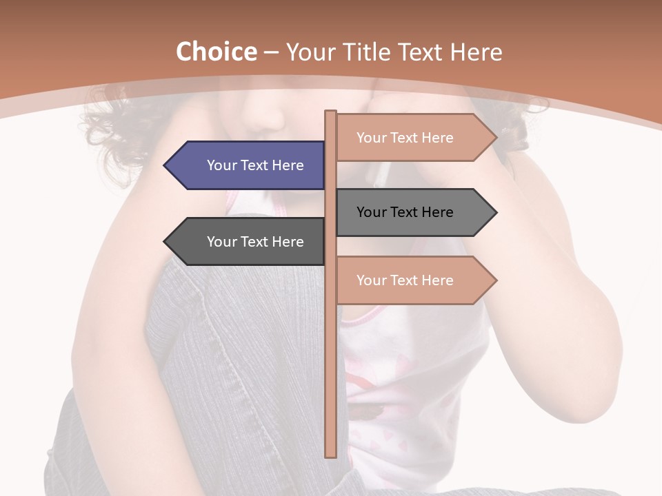 Person Preschooler Chatting PowerPoint Template