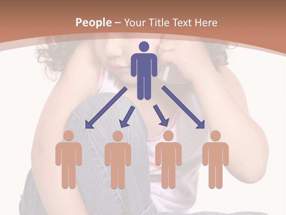 Person Preschooler Chatting PowerPoint Template