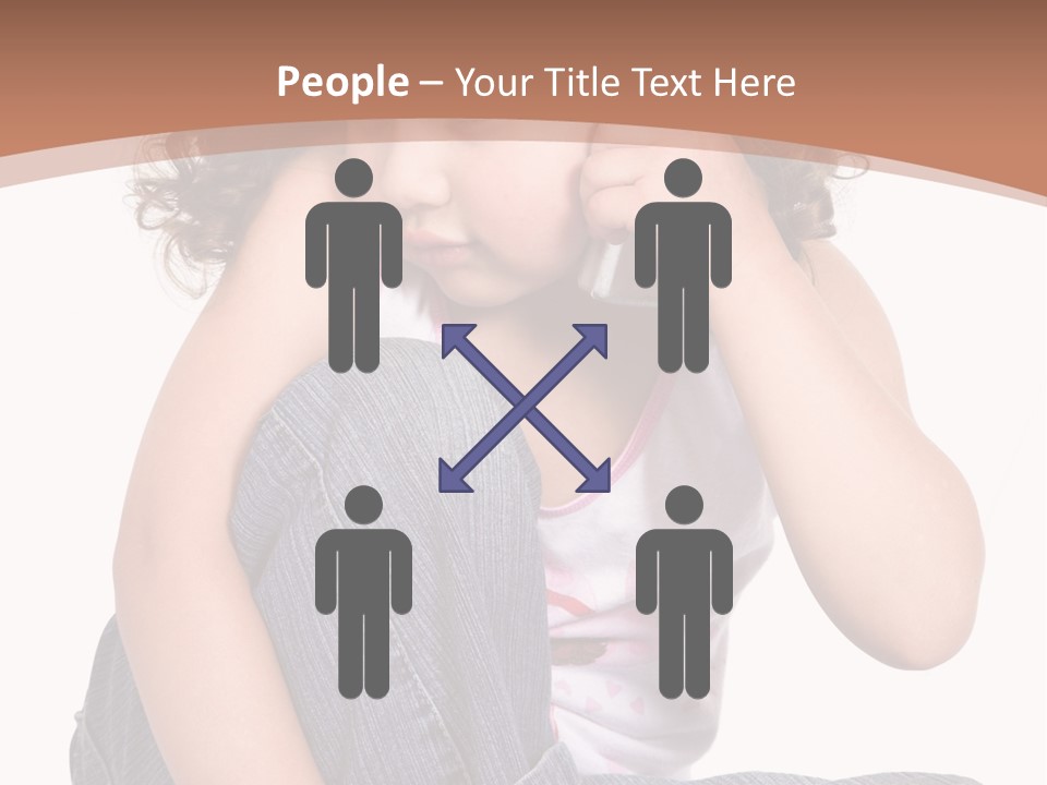 Person Preschooler Chatting PowerPoint Template