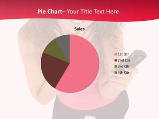 Individual Body Businesswoman PowerPoint Template