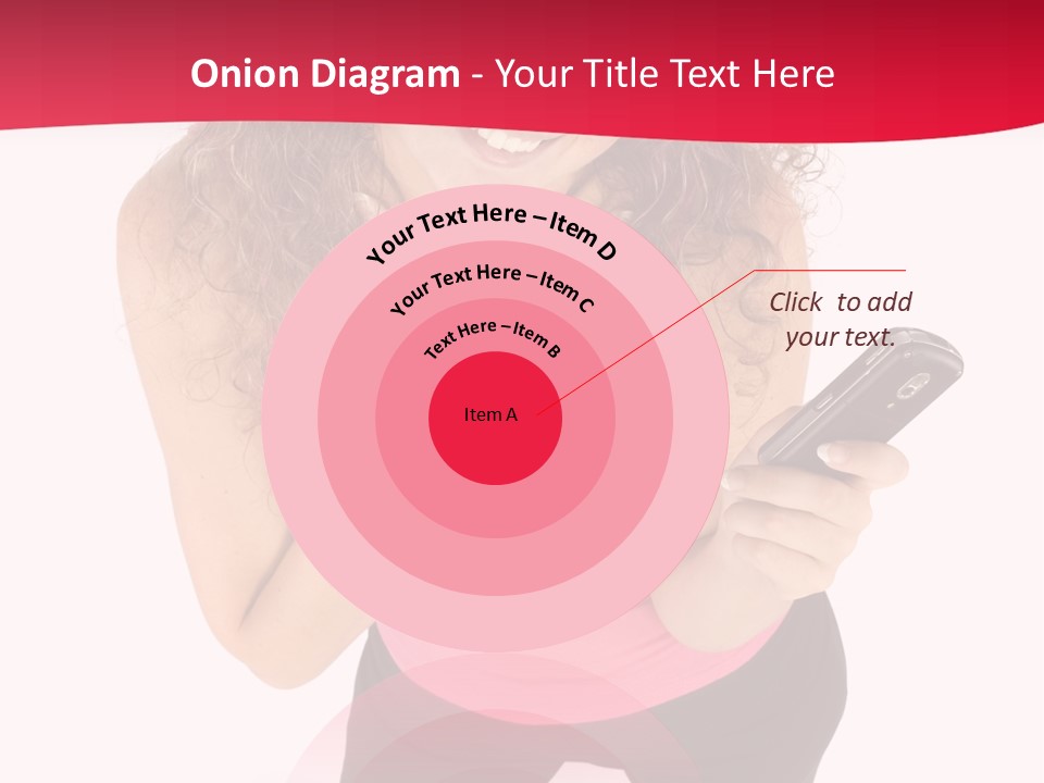 Individual Body Businesswoman PowerPoint Template