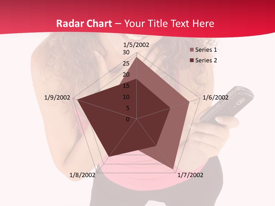 Individual Body Businesswoman PowerPoint Template