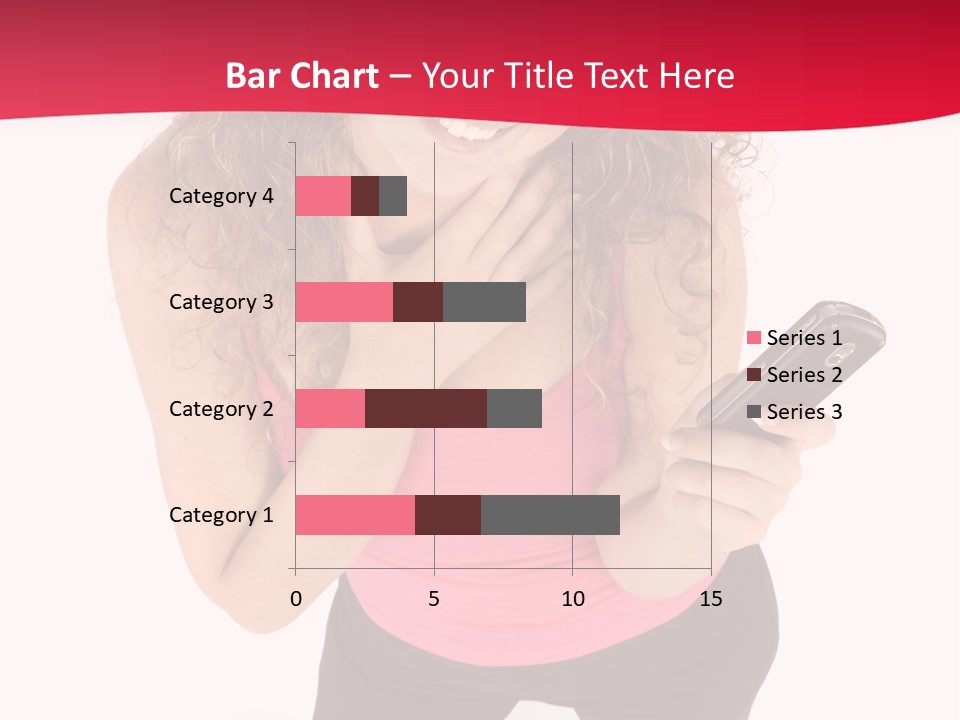 Individual Body Businesswoman PowerPoint Template
