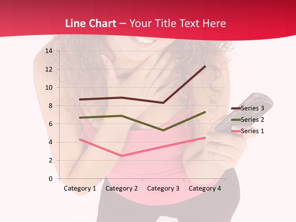 Individual Body Businesswoman PowerPoint Template