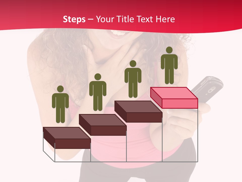 Individual Body Businesswoman PowerPoint Template