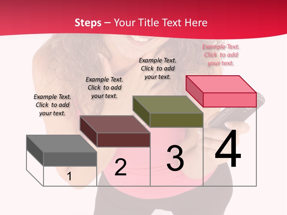 Individual Body Businesswoman PowerPoint Template