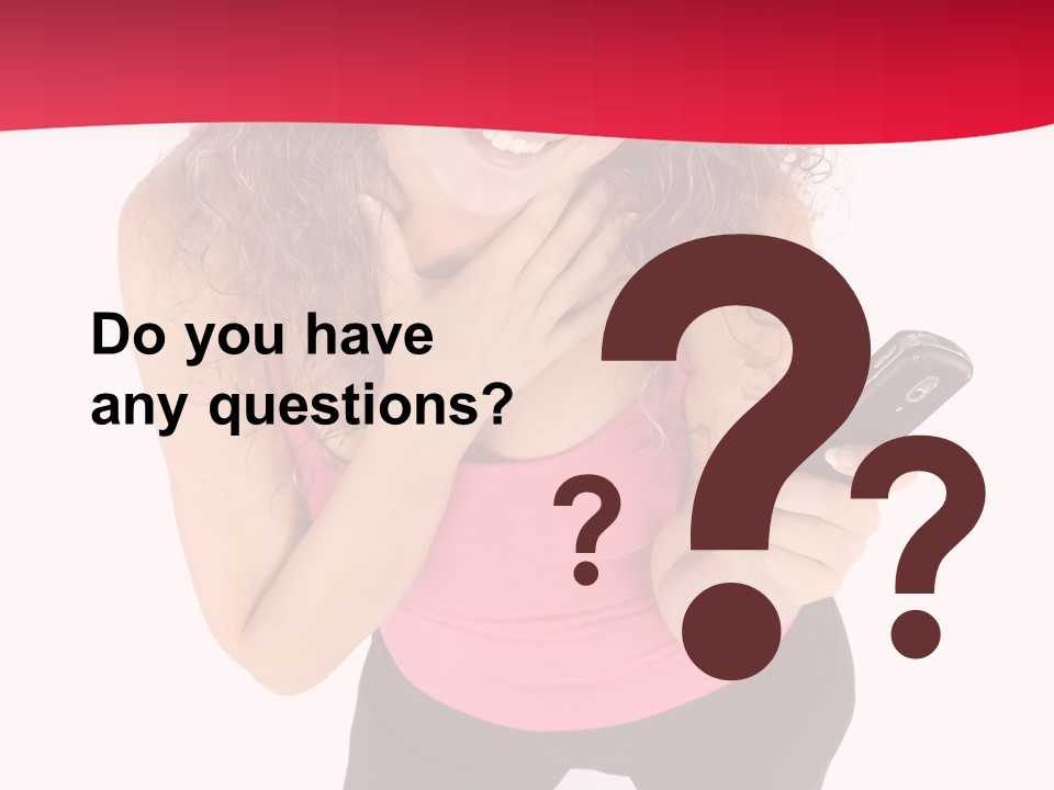 Individual Body Businesswoman PowerPoint Template