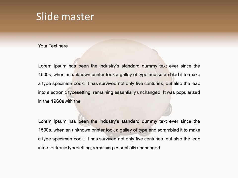 Room Itting People PowerPoint Template