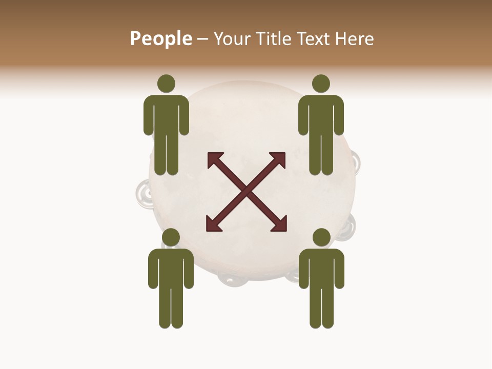 Room Itting People PowerPoint Template