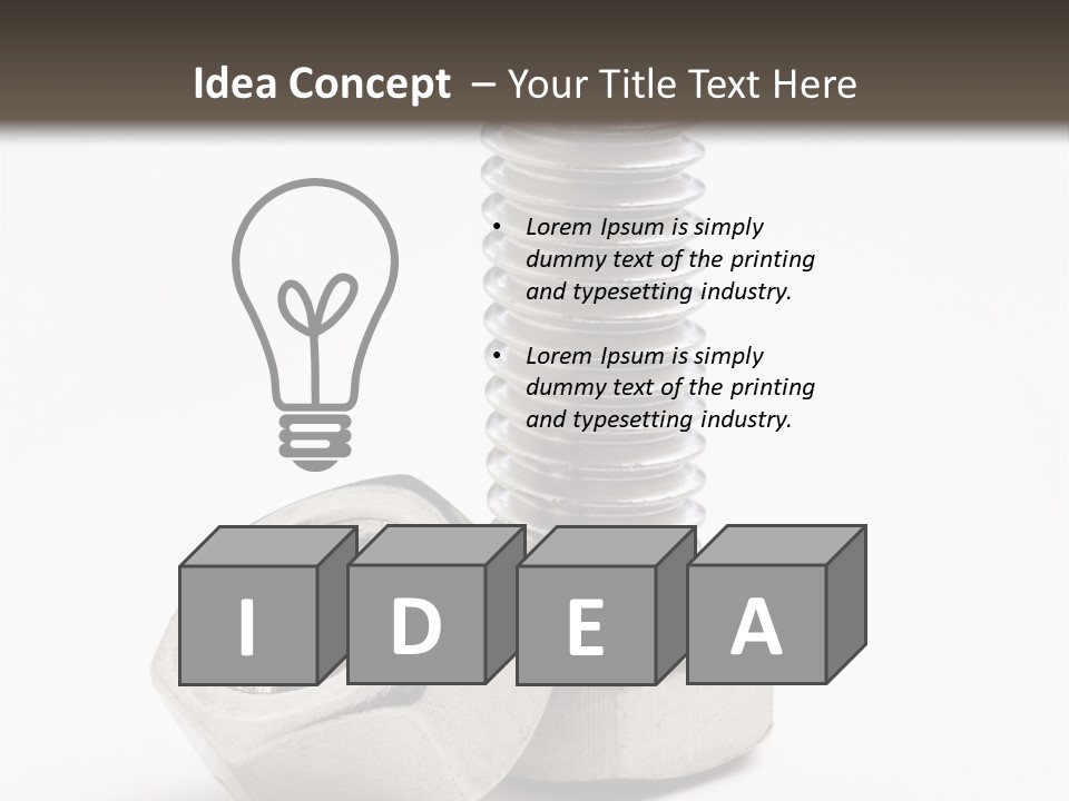 Bu Ine Happy Writing PowerPoint Template