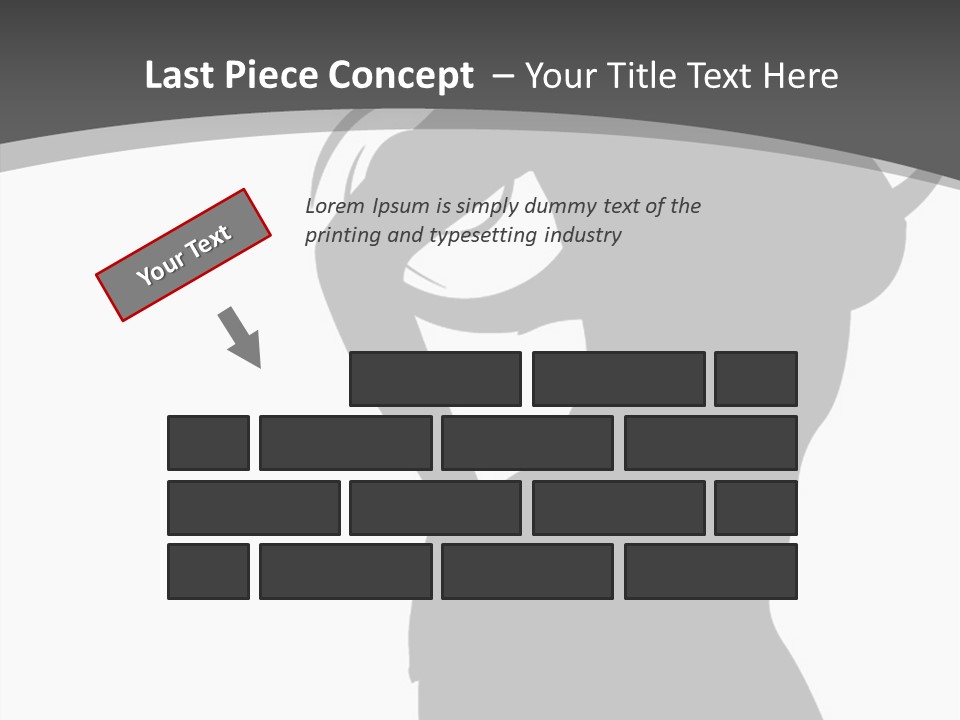 Torso Bottom Y PowerPoint Template
