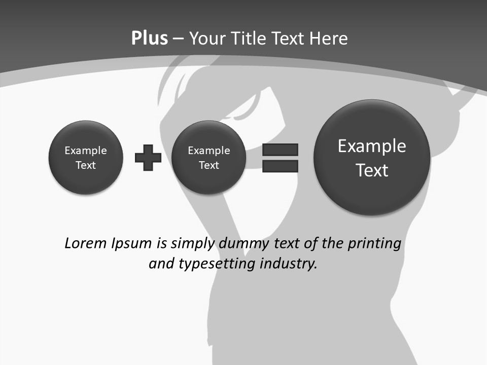 Torso Bottom Y PowerPoint Template