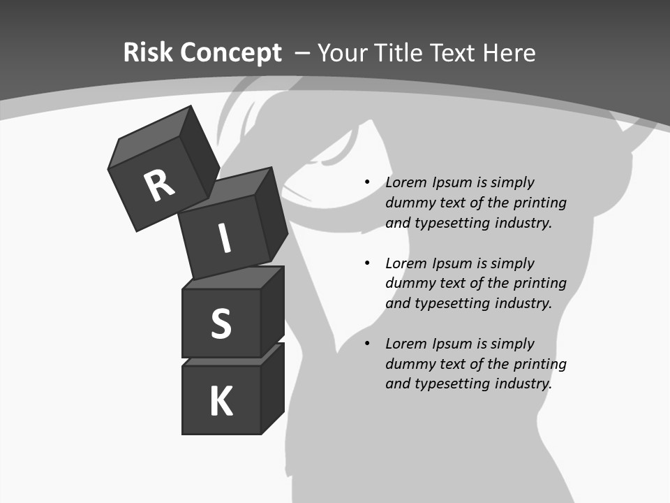 Torso Bottom Y PowerPoint Template