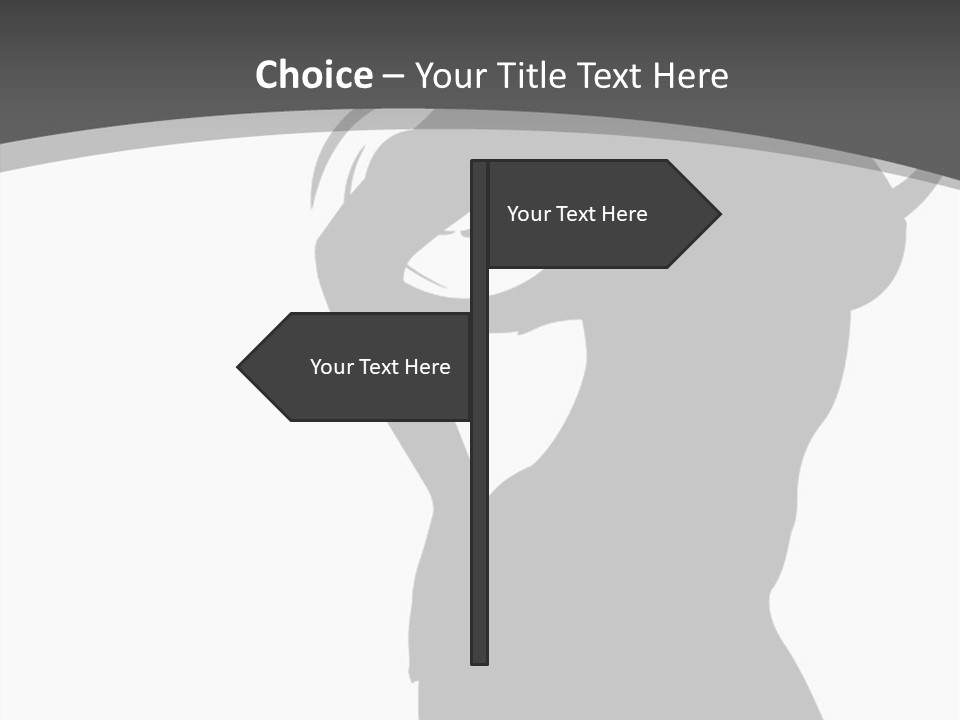 Torso Bottom Y PowerPoint Template