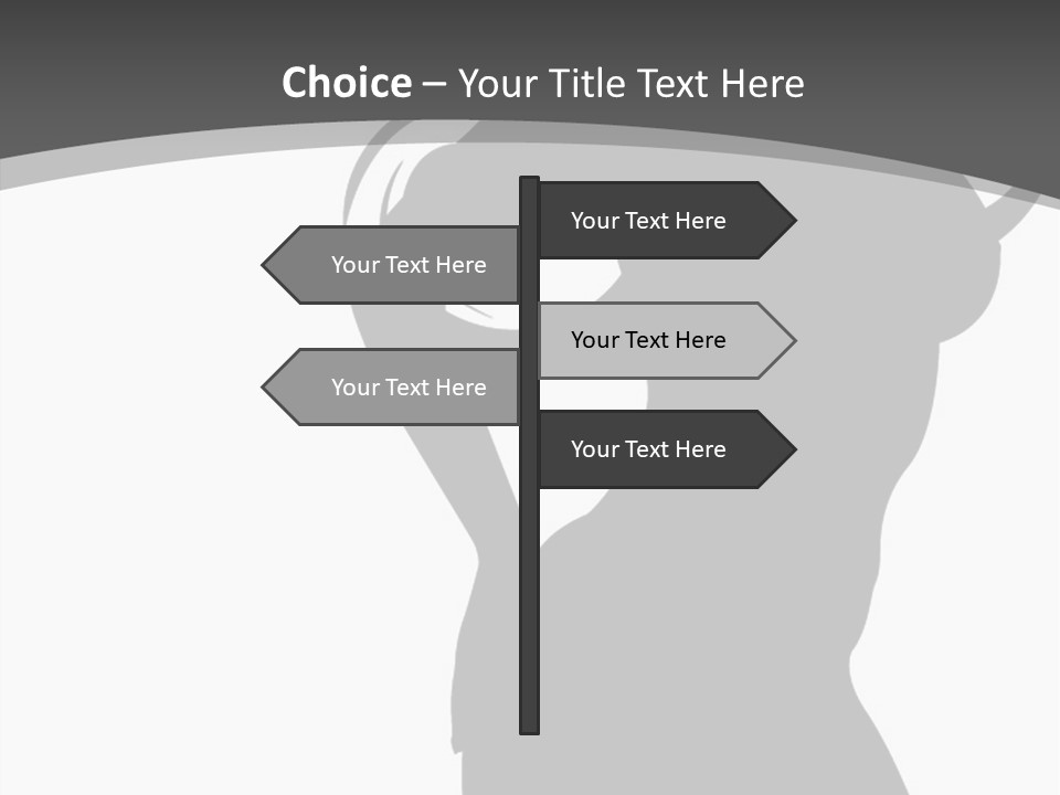 Torso Bottom Y PowerPoint Template