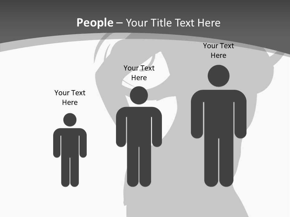 Torso Bottom Y PowerPoint Template