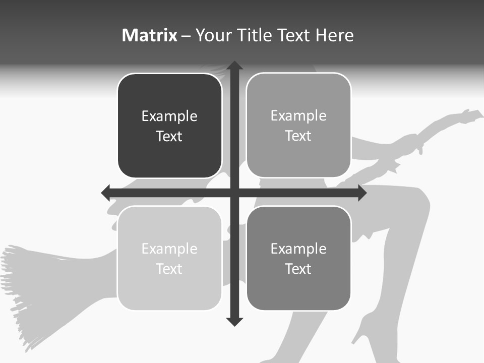 Halloween Figure Stars PowerPoint Template