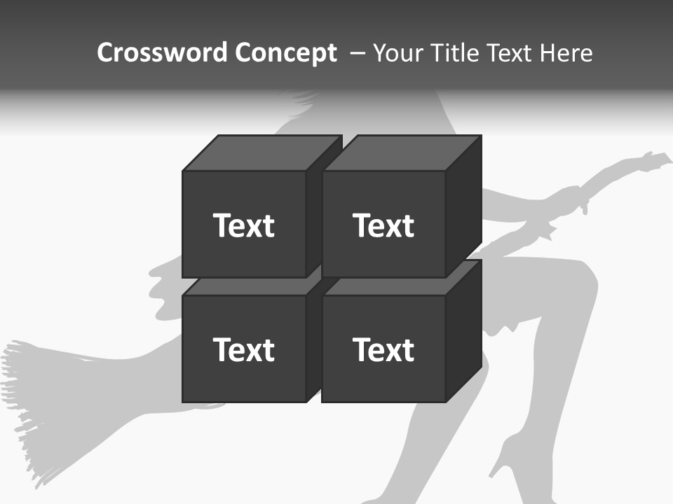 Halloween Figure Stars PowerPoint Template