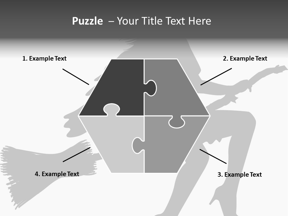 Halloween Figure Stars PowerPoint Template