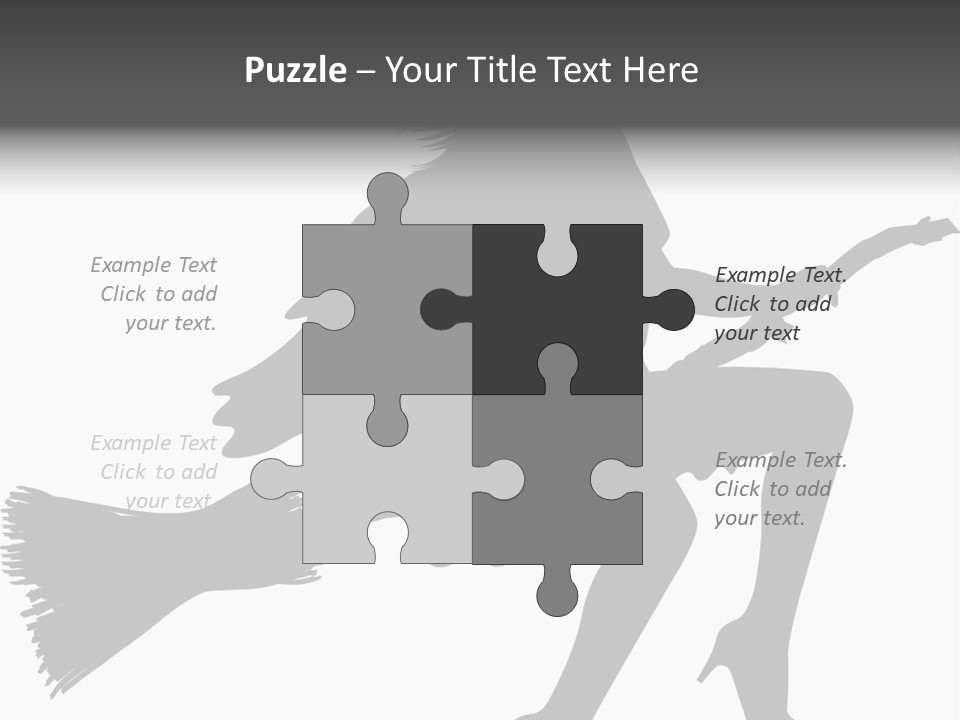 Halloween Figure Stars PowerPoint Template