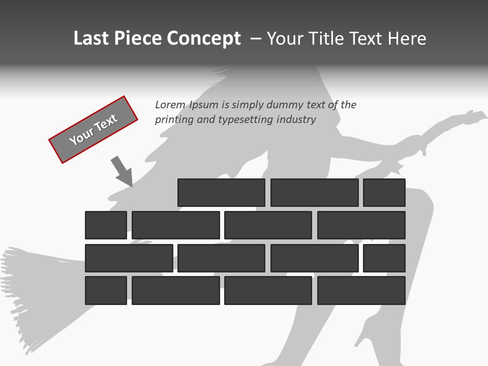 Halloween Figure Stars PowerPoint Template