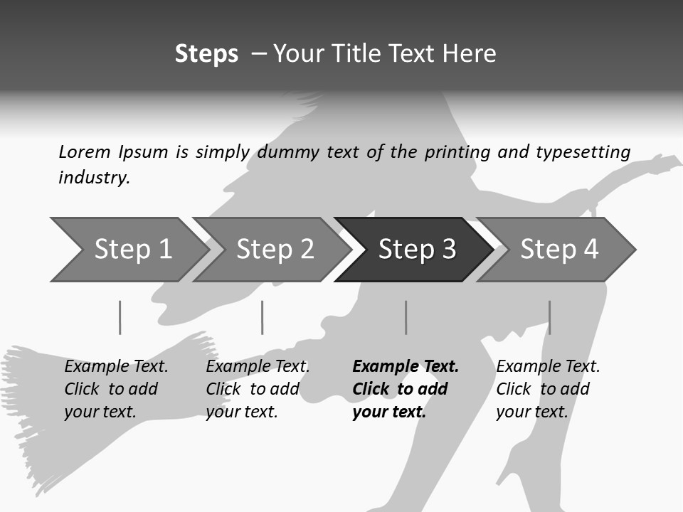 Halloween Figure Stars PowerPoint Template