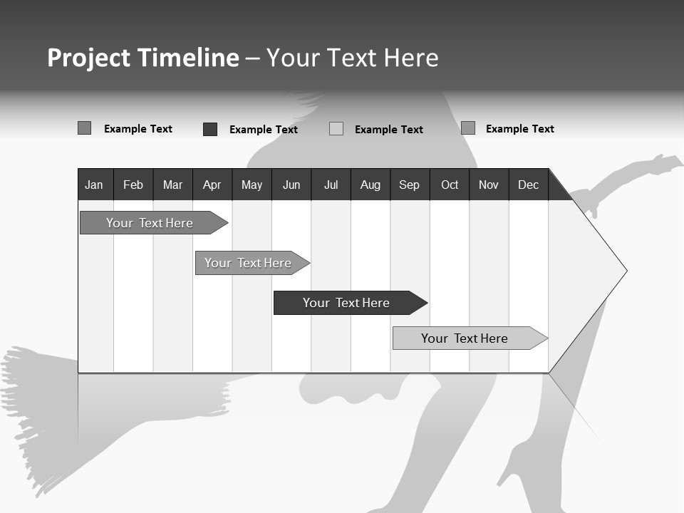 Halloween Figure Stars PowerPoint Template