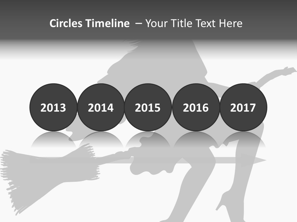 Halloween Figure Stars PowerPoint Template