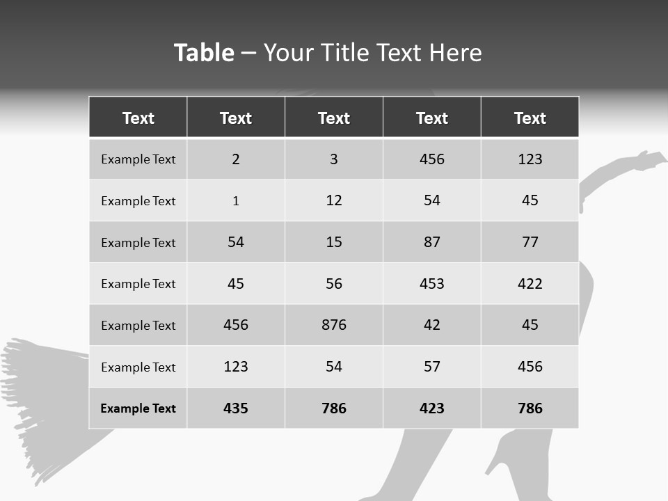 Halloween Figure Stars PowerPoint Template