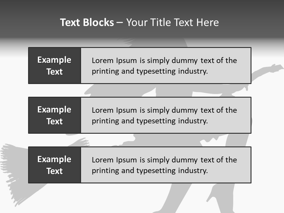 Halloween Figure Stars PowerPoint Template