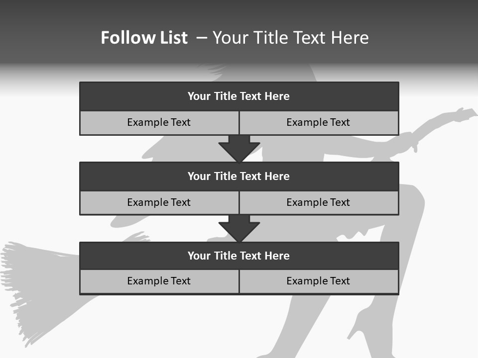 Halloween Figure Stars PowerPoint Template