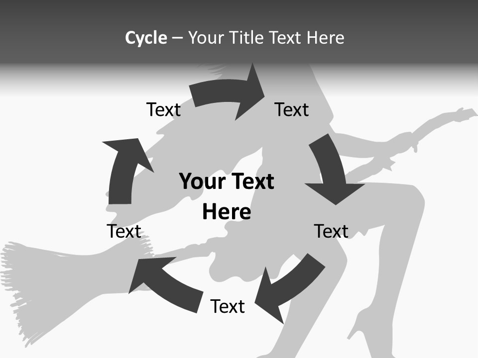 Halloween Figure Stars PowerPoint Template