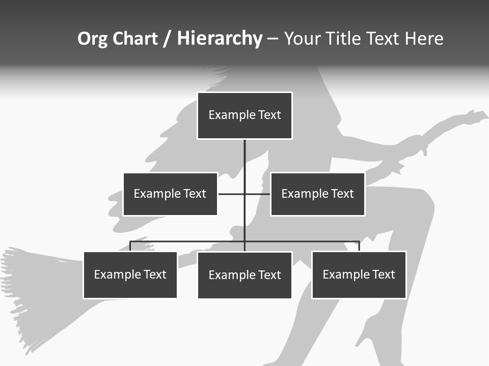 Halloween Figure Stars PowerPoint Template