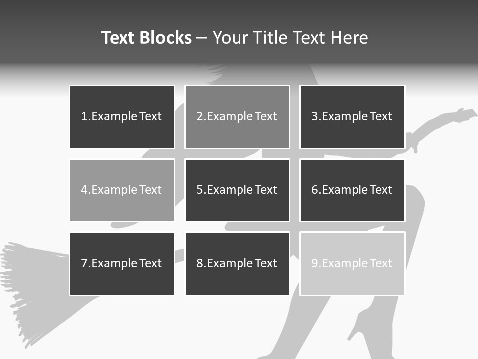 Halloween Figure Stars PowerPoint Template