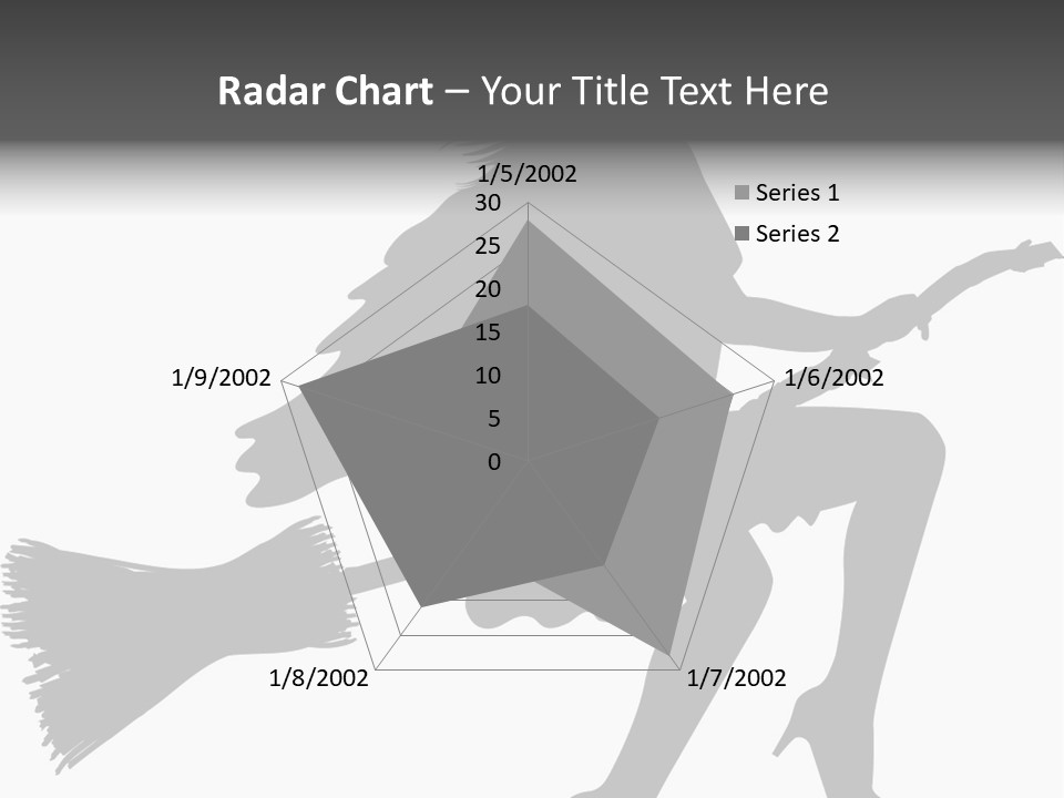 Halloween Figure Stars PowerPoint Template