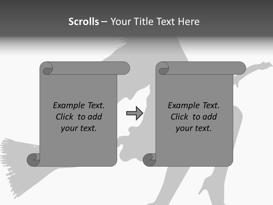Halloween Figure Stars PowerPoint Template
