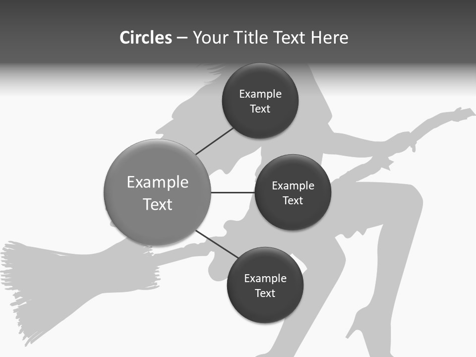 Halloween Figure Stars PowerPoint Template