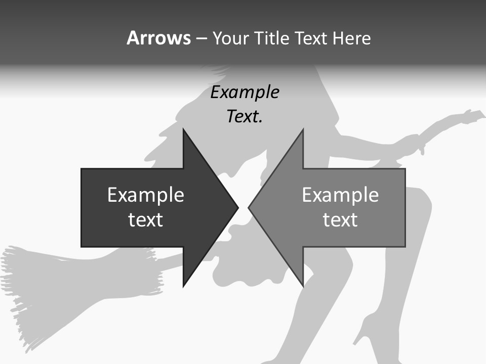Halloween Figure Stars PowerPoint Template