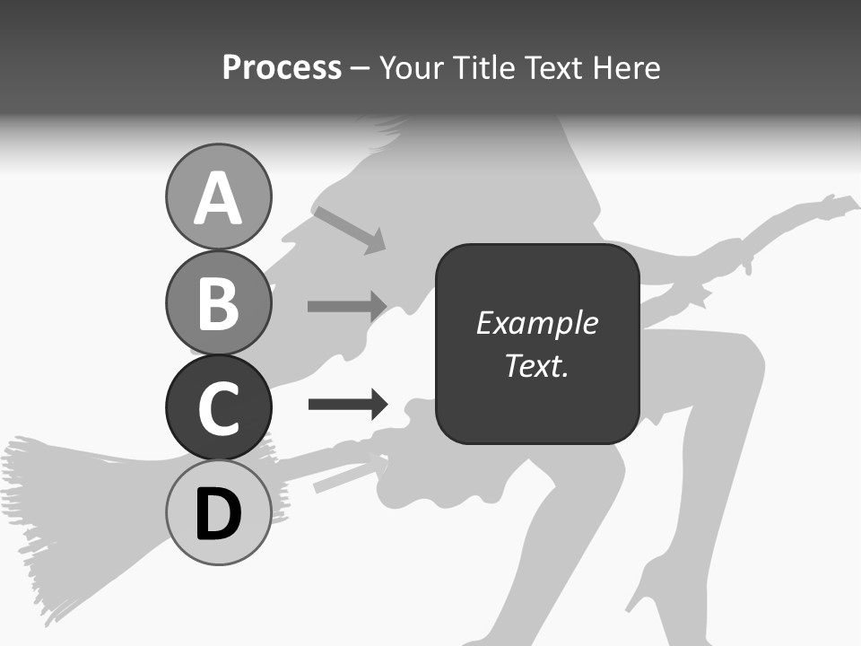 Halloween Figure Stars PowerPoint Template