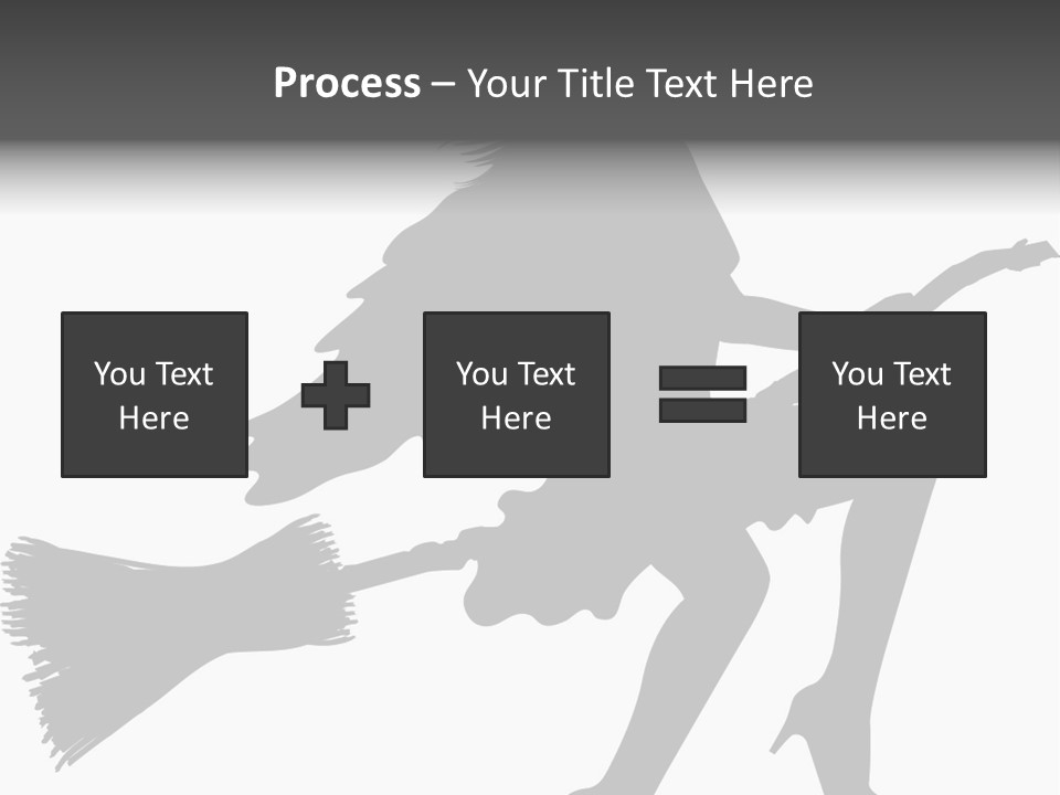 Halloween Figure Stars PowerPoint Template