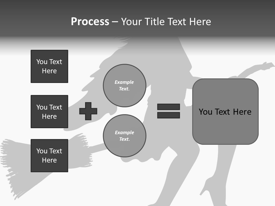 Halloween Figure Stars PowerPoint Template