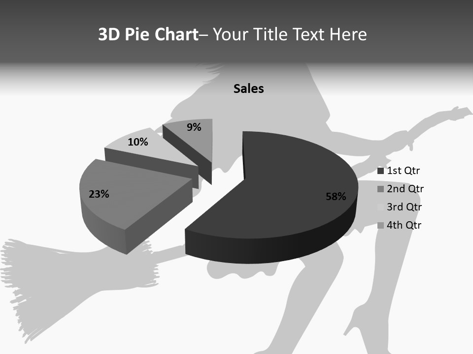 Halloween Figure Stars PowerPoint Template