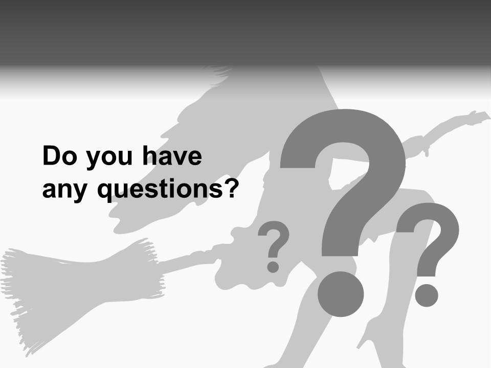 Halloween Figure Stars PowerPoint Template